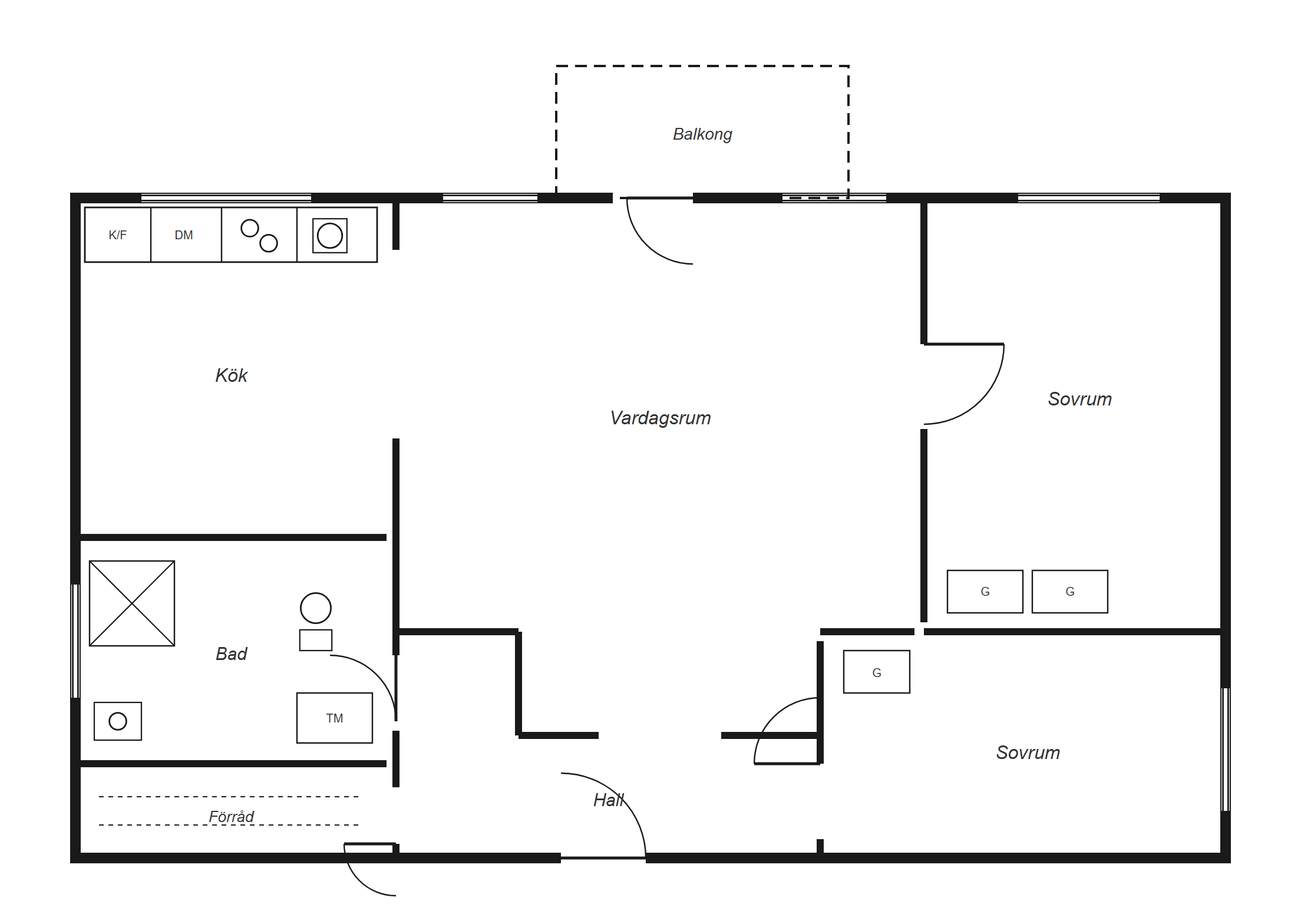 Planritning, Tärnliden 4